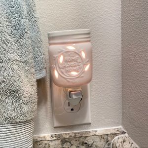 Home Sweet Home Mason Jar Plug in Wax Warmer